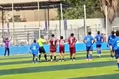 الترسانة يتفوق على الصيد بأربعة أهداف في دوري الجيزة لكرة القدم