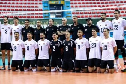 منتخب مصر يتخطى أفريقيا الوسطى ويتأهل إلى ربع نهائي كأس أفريقيا للكرة الطائرة