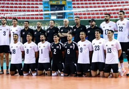منتخب مصر يتخطى أفريقيا الوسطى ويتأهل إلى ربع نهائي كأس أفريقيا للكرة الطائرة