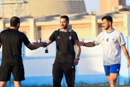 أحمد شوشة يستأنف التأهيل مع غزل المحلة بعد تعافيه من إصابة السمانة