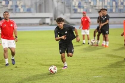 منتخب الشباب يكثف تحضيراته لمباراة ليبيا في تصفيات شمال أفريقيا