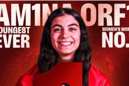 أمينة عرفي تحقق إنجازًا عالميًا وتتربع على قمة تصنيف الاسكواش كأصغر لاعبة