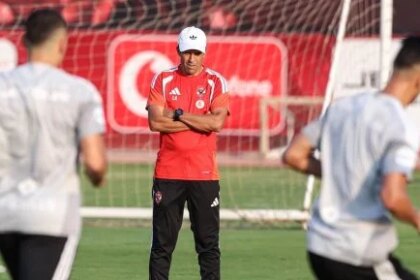 عودة عموتة وحراس ناشئين يبرزون في مران الأهلي باستاد التتش (صور)