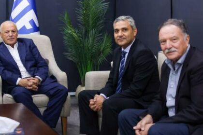 أبو ريدة يرحب بالمدير التنفيذي الجديد لاتحاد كرة القدم في شمال أفريقيا