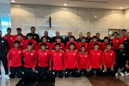 منتخب الناشئين يتوجه إلى سويسرا لخوض منافسات بطولة الصداقة الدولية