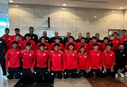 منتخب الناشئين يتوجه إلى سويسرا لخوض منافسات بطولة الصداقة الدولية