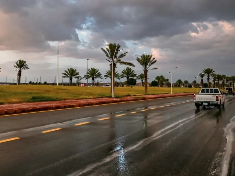 الأرصاد الجوية تحذر من أمطار متوسطة ورياح قوية في منطقة الباحة