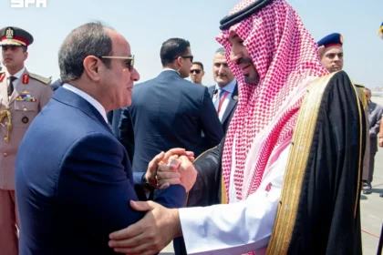ولي العهد يزور القاهرة والمصري رئيس الجمهورية في استقباله