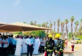 كلية الاتصالات والمعلومات بجدة تنفذ إخلاءً وهمياً في مواجهة حريق افتراضي