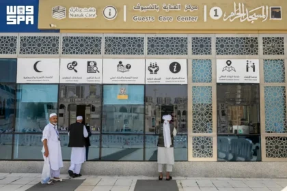 خلال 24 ساعة.. 21 مركزاً تقدم خدماتها لضيوف الرحمن في الحرمين الشريفين