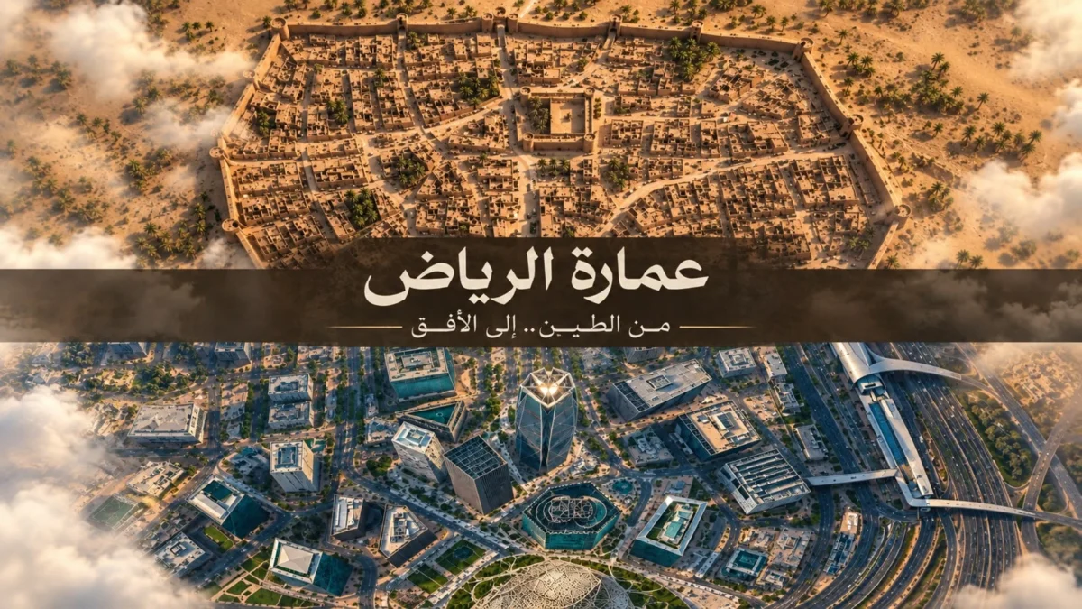 «الإخبارية» تستعرض ذاكرة مدينة الرياض من خلال عمارتها