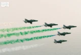مناطق المملكة تتزين بعروض جوية وبحرية ومسيرات عسكرية