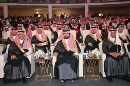 أمير جازان يشهد احتفالات أهالي المنطقة بمناسبة اليوم الوطني