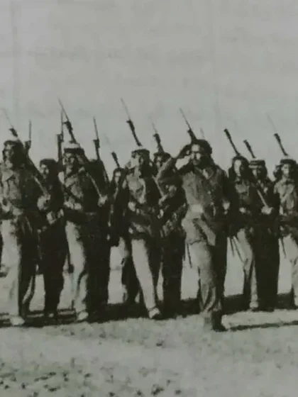 رجال الملك عبدالعزيز يساهمون في أحداث فلسطين 1948