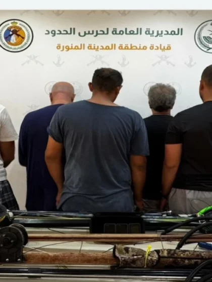 ضبط 5 مخالفين للائحة الأمن والسلامة البحرية في ينبع بواسطة «حرس الحدود»