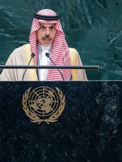 وزير الخارجية السعودي يؤكد أمام الأمم المتحدة على حق المملكة في حماية أمنها وسيادتها