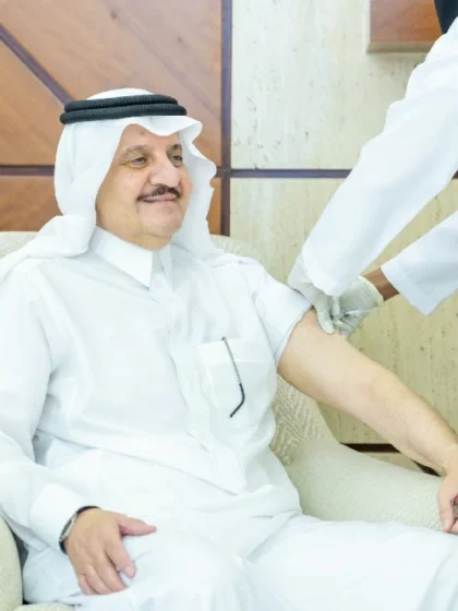 أمير الشرقية يُطلق حملة vaccination ضد الإنفلونزا الموسمية