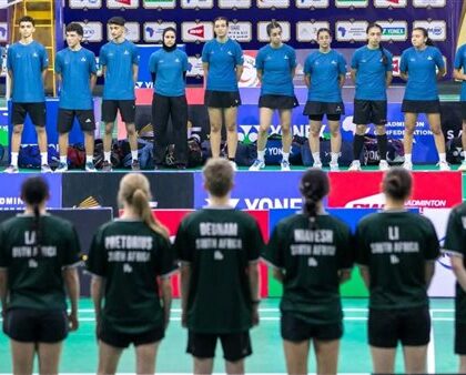 منتخب مصر لناشئي الريشة الطائرة يتجاوز مرحلة المجموعات ويتأهب لمواجهة غانا في ربع نهائي بطولة أفريقيا