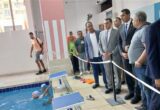تفقد وزير الشباب والرياضة مركز شباب سموحة واطلع على سير إنشاء ملاعب الإسكواش