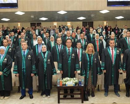 رئيس جامعة بنها يشارك في احتفالية يوم التميز العلمي في دورته الثانية عشر ويقوم بتكريم المتميزين