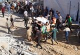 استشهاد فلسطيني وجرح آخرين في قصف إسرائيلي على خان يونس