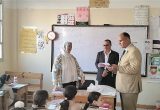 مدير تعليم الدقهلية يقوم بزيارة فصول مدارس شرق المنصورة لمتابعة سير الدراسة