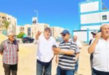 جولة ميدانية لرئيس تنمية دمياط الجديدة تفقد خلالها الأحياء