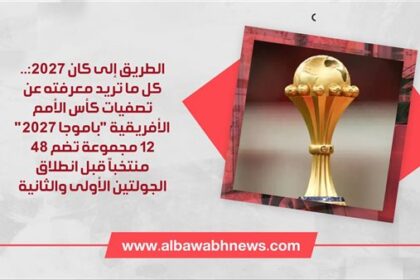 تصفيات كأس الأمم الأفريقية «باموجا 2027».. 48 منتخبًا في 12 مجموعة استعدادًا للجولتين الأولى والثانية قبيل الوصول إلى «كان» 2027