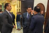وزير الرياضة جوهر نبيل يحضر عزاء المستشار أحمد الزند