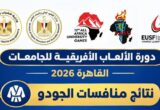 تألق المنتخبات الجزائرية والمصرية في منافسات الجودو خلال فعاليات «القاهرة 2026»