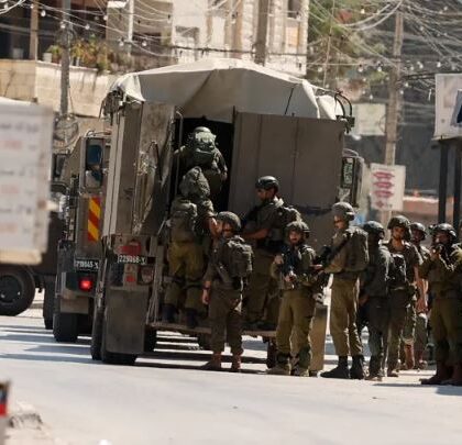اعتقال قوات الاحتلال فلسطينيين بينهم نساء وأطفال في منطقة غربي بيت لحم