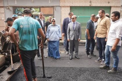 محافظة الغربية تنطلق في رصف شارع مسجد عوارة بطول 750 مترًا استجابة لمطالب أهالي طنطا