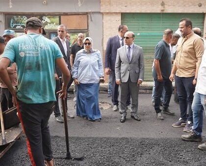 محافظة الغربية تنطلق في رصف شارع مسجد عوارة بطول 750 مترًا استجابة لمطالب أهالي طنطا