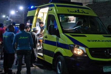 شبان يفقد حياته إثر حادث بين سيارة إسعاف وحالة إصابة على طريق المنيا الدائري