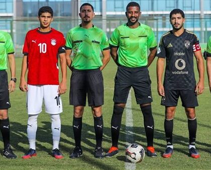 منتخب الناشئين يحقق تعادلاً مع فريق الأهلي 2007 في مباراة ودية