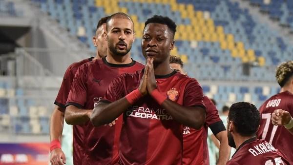 سيراميكا كليوباترا يتقدم على مودرن سبورت 1-0 في شوط المباراة الأول بالدوري المصري
