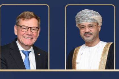وزير خارجية عُمان يجري مشاورات مع نظيره الألماني حول القضايا الإقليمية