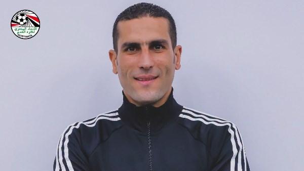 طاقم تحكيمي مصري بقيادة محمود ناجي يدير مباراة سبورتيف الكاميروني ورايون الرواندي في الكونفيدرالية