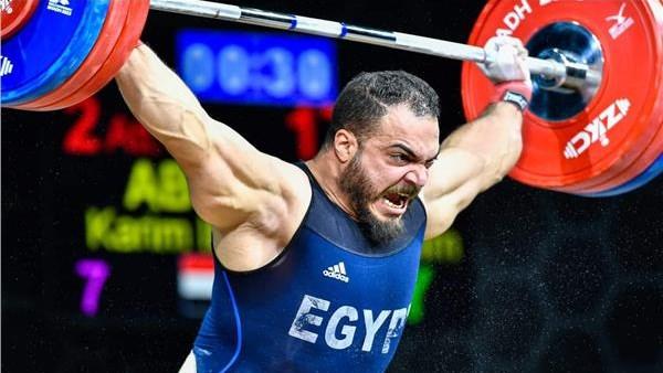 كريم كحلة يتألق في دورة ألعاب البحر المتوسط ويحقق ميدالية ذهبية وأخرى برونزية في رفع الأثقال