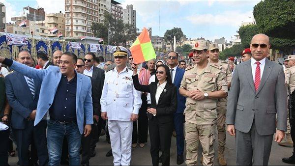 محافظ البحيرة تطلق ماراثونًا رياضيًا بكورنيش رشيد بمشاركة 200 شاب وفتاة احتفالًا بالعيد القومي الـ 219