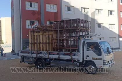 استكمال عملية استلام وتجهيز أثاث مدرسة أسامة بن زيد في حي النرجس بالعاشر