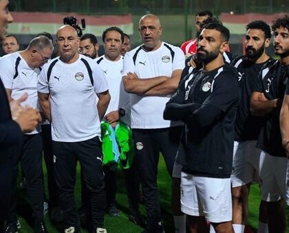 وزير الرياضة يشهد تدريب منتخب مصر الأخير بمركز المنتخبات قبل مواجهة الغد في إستاد القاهرة