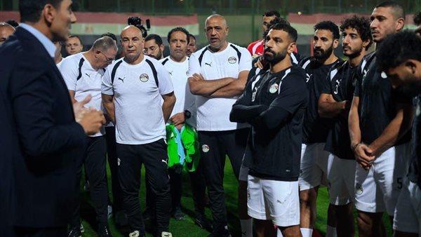 وزير الرياضة يشهد تدريب منتخب مصر الأخير بمركز المنتخبات قبل مواجهة الغد في إستاد القاهرة