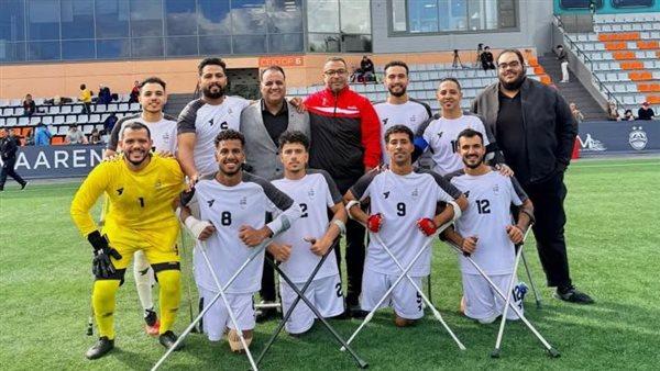 تتويج منتخب كرة القدم للساق الواحدة بلقب بطولة روسيا الدولية
